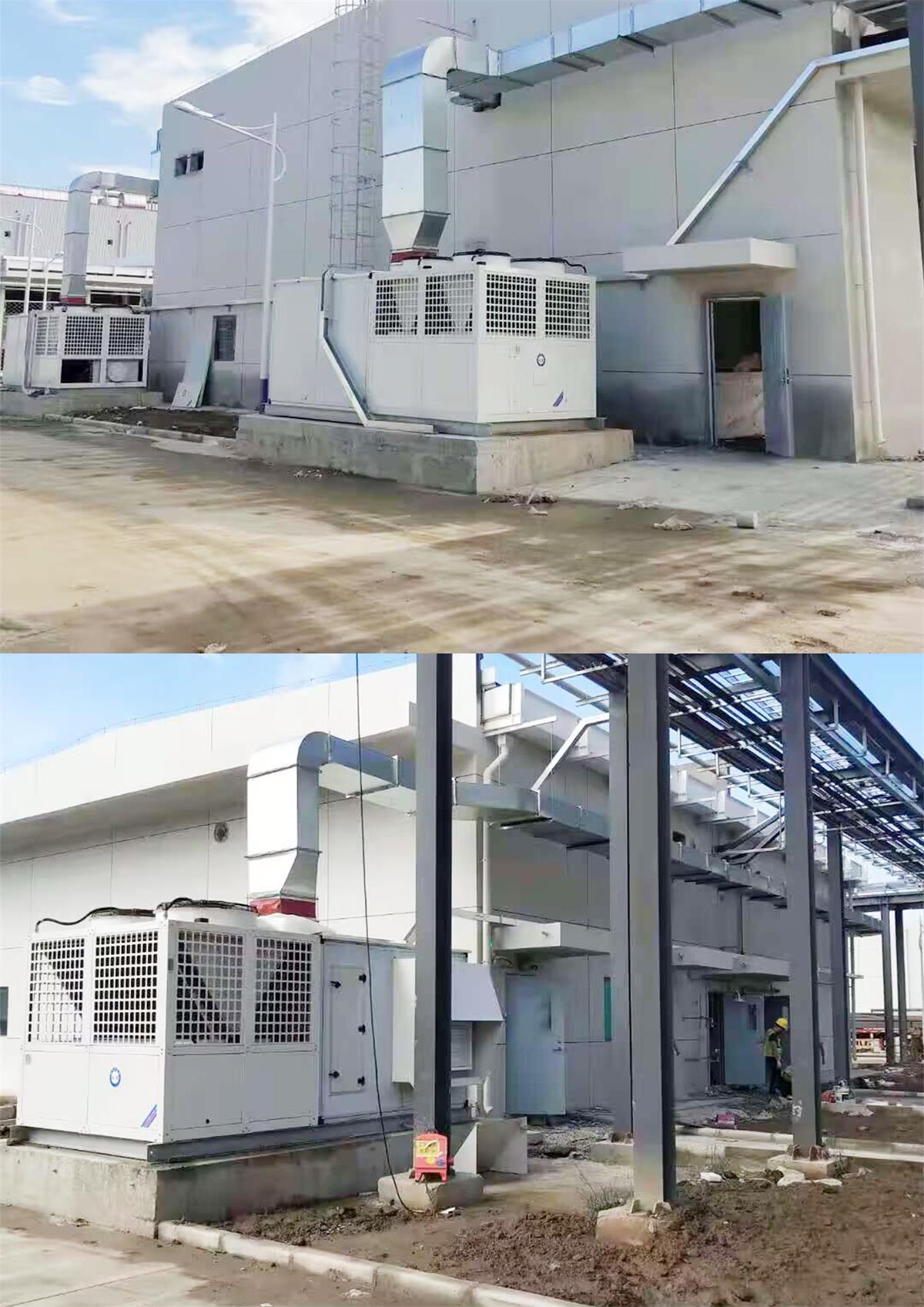 Guangdong power plant direct expansion air conditioning unit, heating heat pump solution